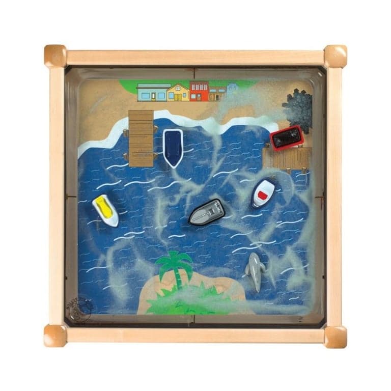 Gressco Vierkante Magnetische Zand Activiteitentafel Naturel