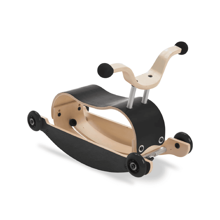 Wishbone 3-in-1 Mini Flip Walker Zwart