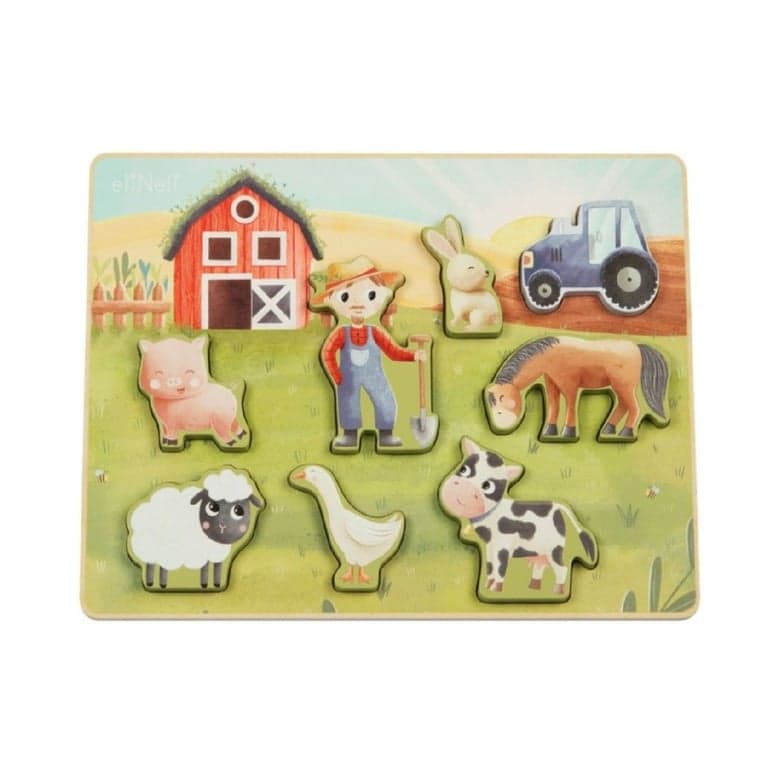 Elis Design Chunky Puzzle Farm