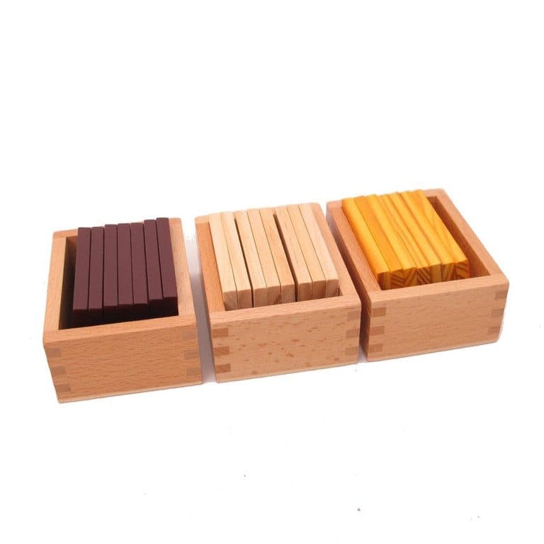 Pink Montessori Gewichtsplankjes