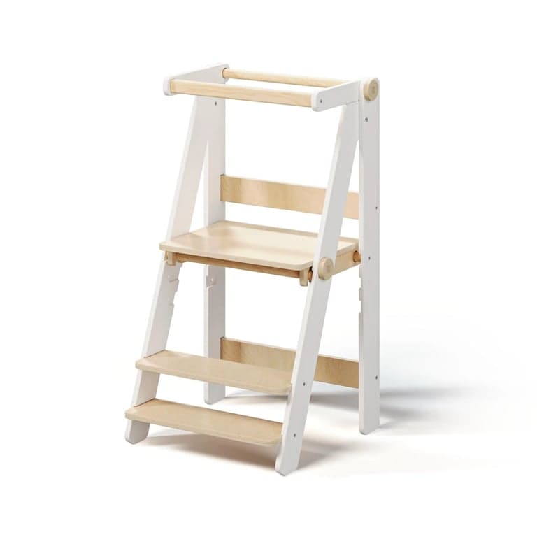 Busy Kids Opvouwbare Leertoren Wit