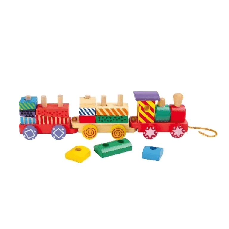 Small Foot Houten Trein Met Blokken