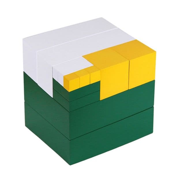 Kid Advance Montessori Kracht van Drie Kubus