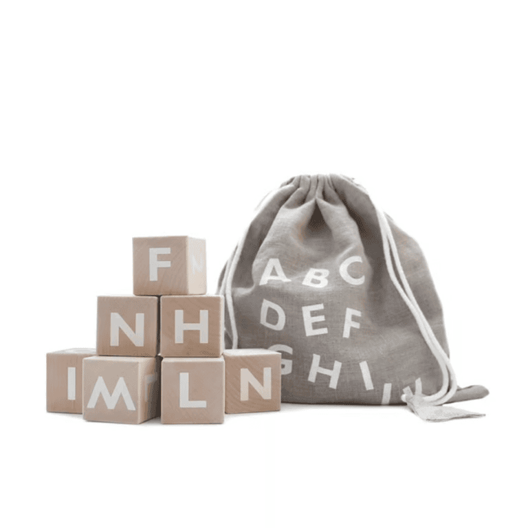 Ooh Noo Alfabet Blokken Wit
