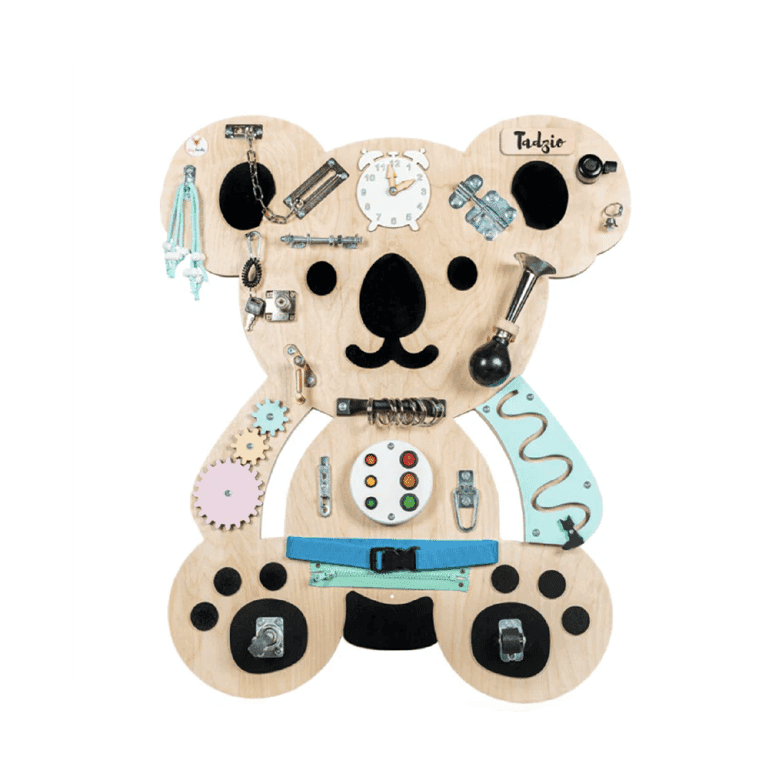 Foxy Family Henry de Koala Activiteitenbord Met Naam Niet Vrijstaand