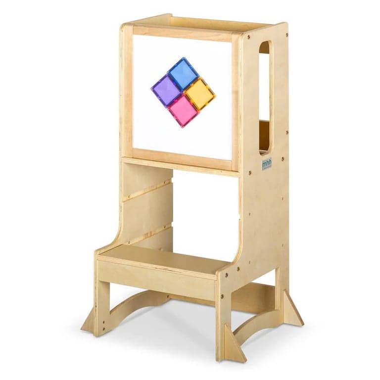My Happy Helpers Evo 3.0 Leertoren en Magnetisch Whiteboard Gelakt Berk