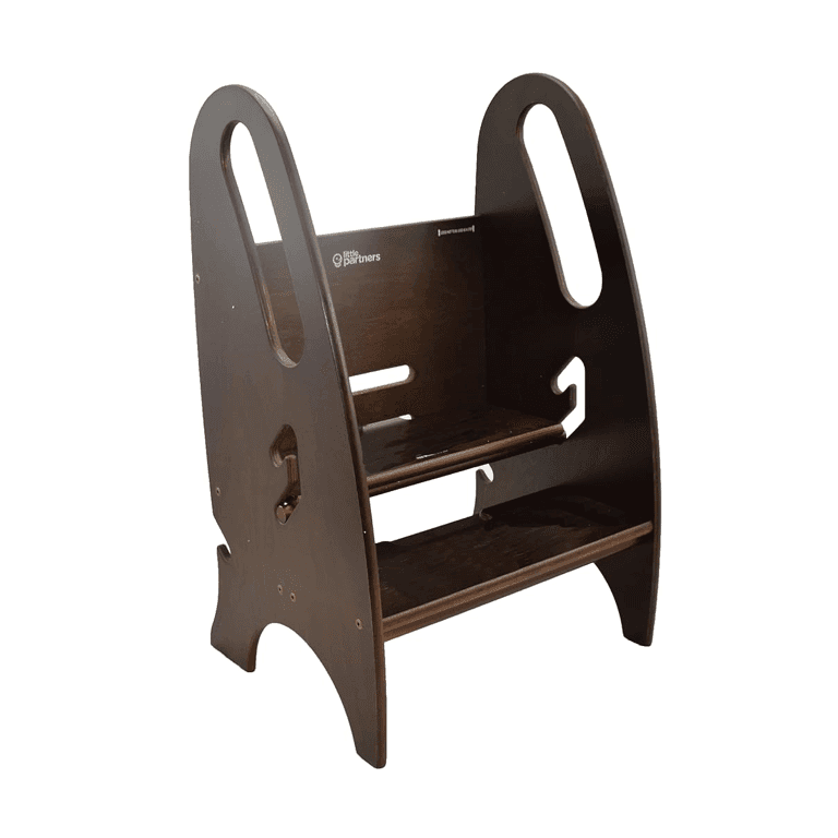 Little Partners 3-in-1 Meegroeiende Opstapkruk Espresso