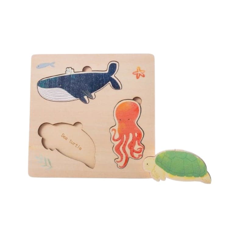 Wonder Space Houten Puzzel Walvis