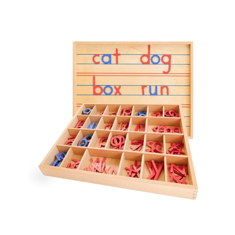 Montessori & Me Houten Beweegbaar Alfabet