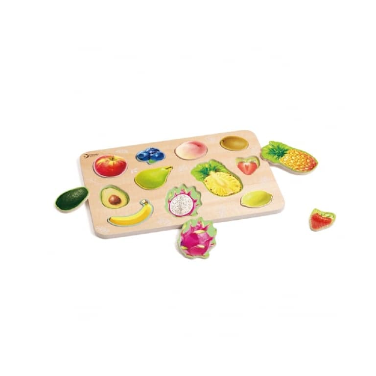 Classic World Vorm Puzzel Fruit