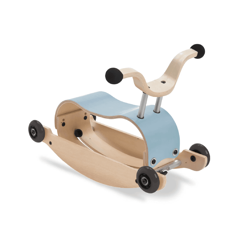 Wishbone 3-in-1 Mini Flip Walker Vintage Blauw