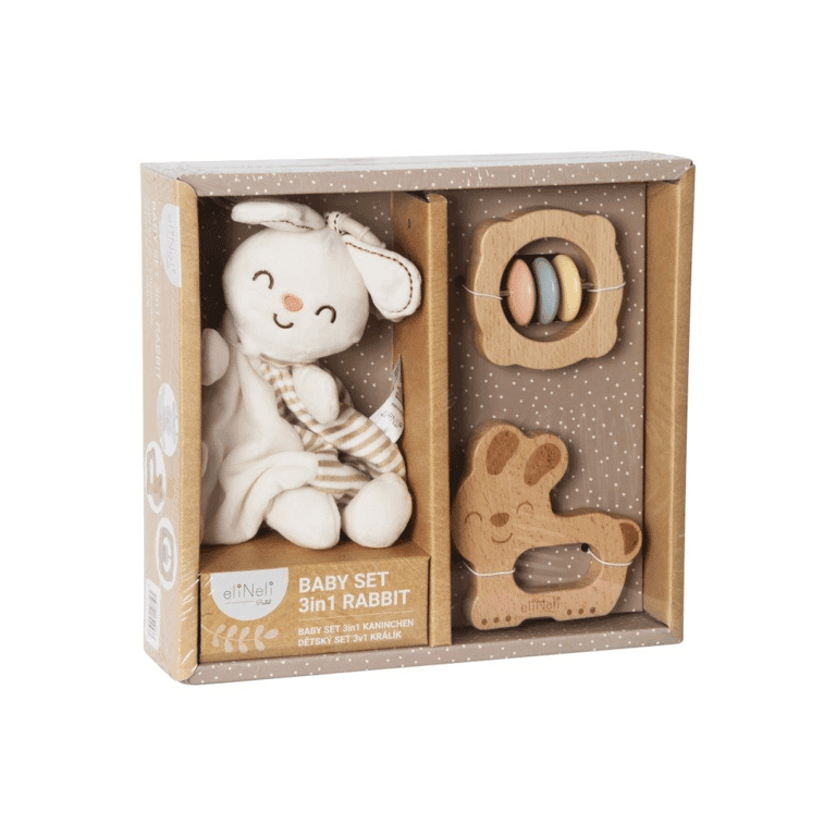 Elis Design 3-in-1 Speelset Konijn