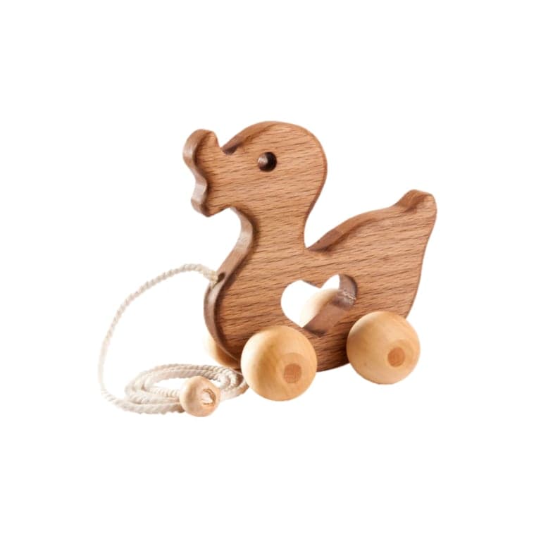 PoppyBabyCo Trekspeelgoed Eend