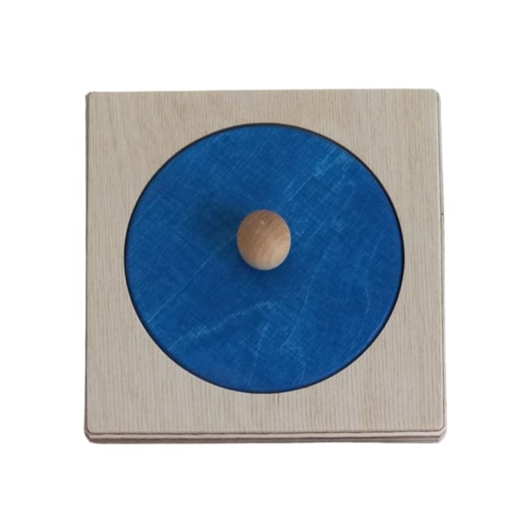 Tapintoys Montessori Houten Puzzel Prikbord Cirkel