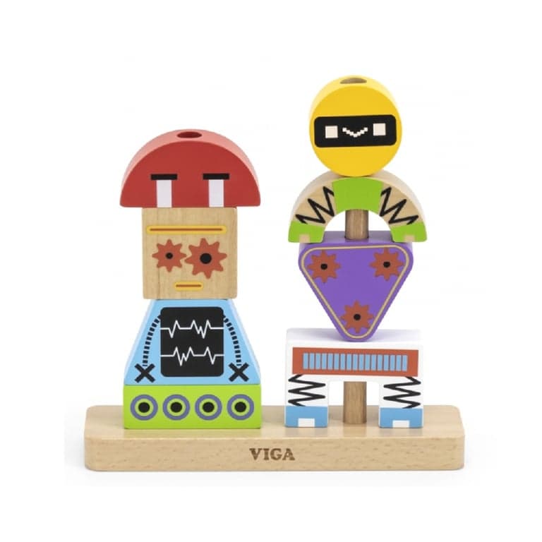 Viga Stapelspeelgoed Robot