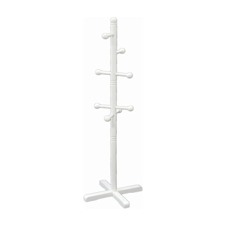 Frenchi Furniture Vrijstaande Kinderkapstok Wit