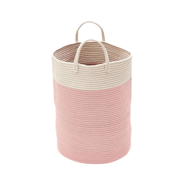 Wonder Space Mand Tweekleurig Groot Roze
