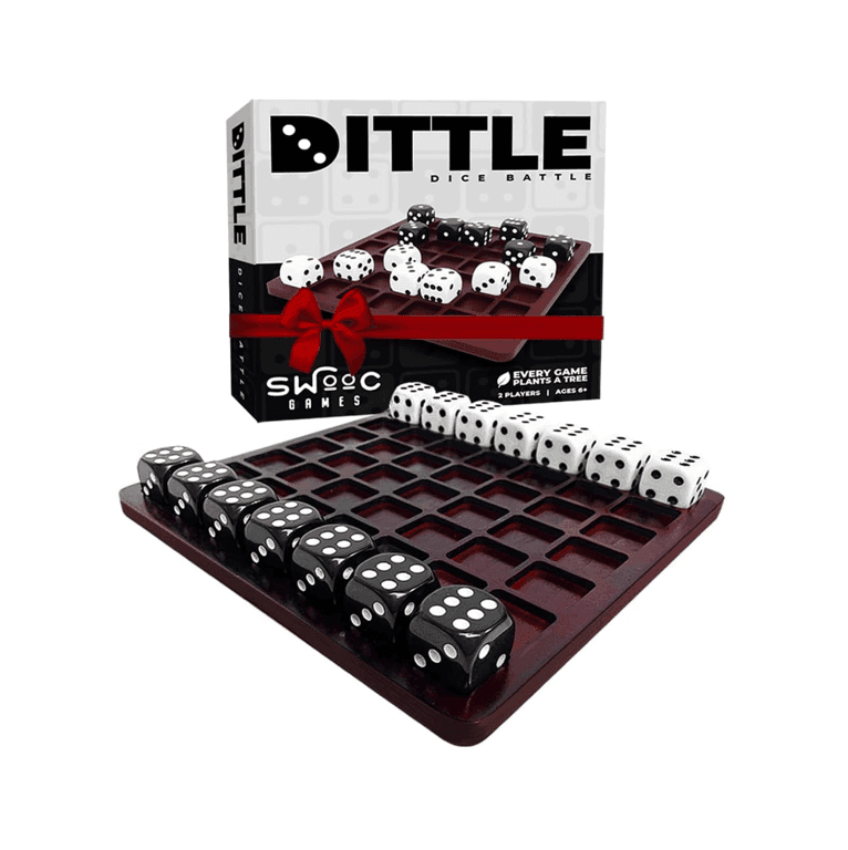 SWOOC Games Dittle Houten Dobbelstenen Strijdspellen