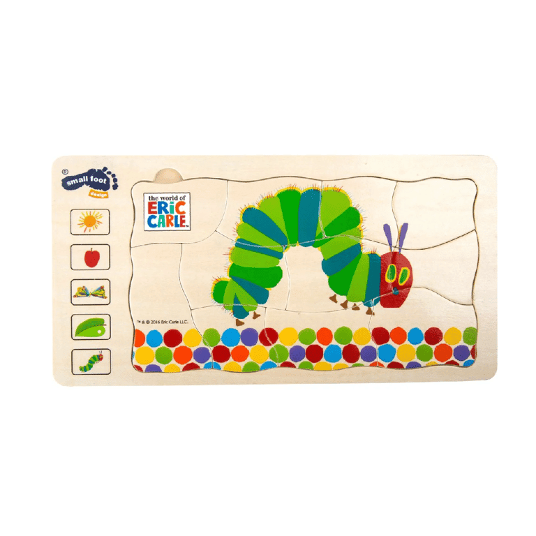 Small Foot Rupsje Nooitgenoeg Houten Lagenpuzzel