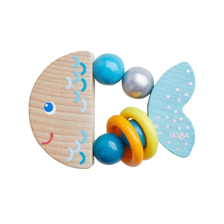 HABA Houten Baby Rammelaar Rattlefish