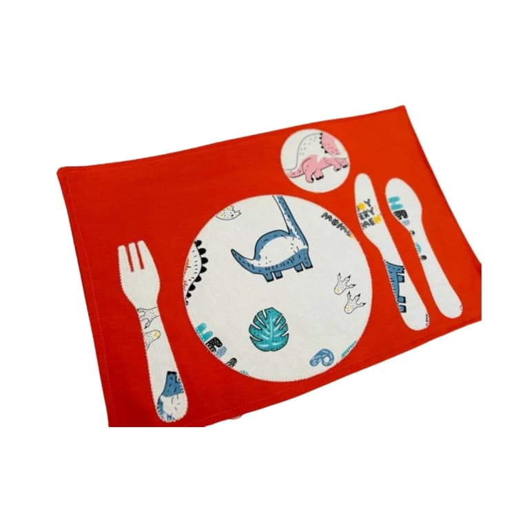 Rock-A-Toy Montessori Placemat Dinosaurus