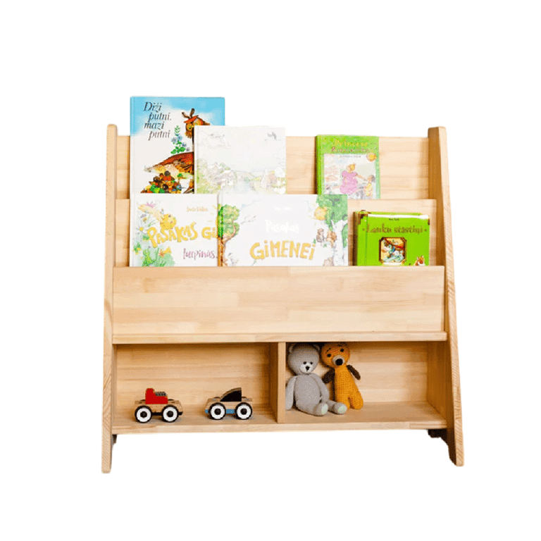 MandreleKids Frontale Boekenkast Naturel