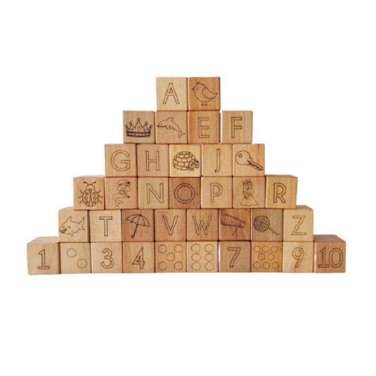 Bannor Toys Deluxe ABC & 123 Blokken