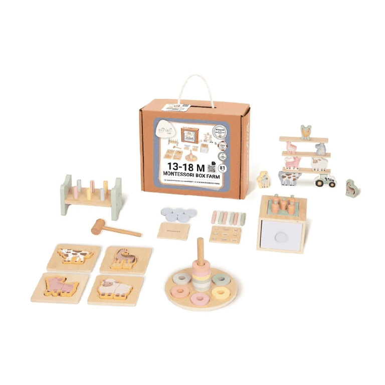 Elis Design Cadeauset Voor 13-18 Maanden Boerderij