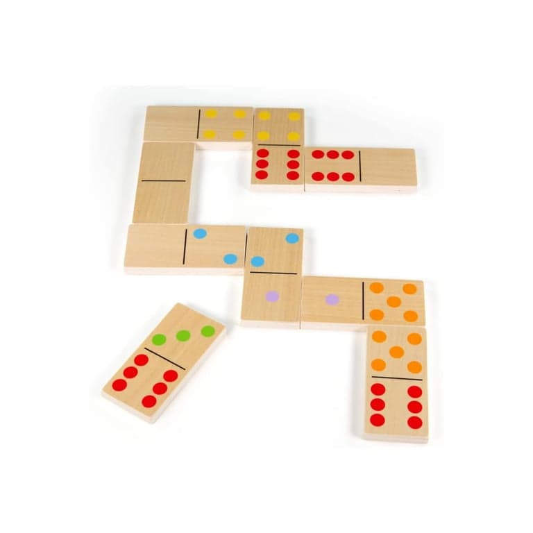 Bigjigs Toys Houten Jumbo Kids Domino's