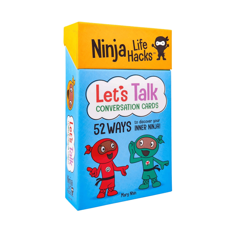 Mary Nhin Ninja Life Hacks: Laten we Praten Gesprekskaarten (Engelstalig)