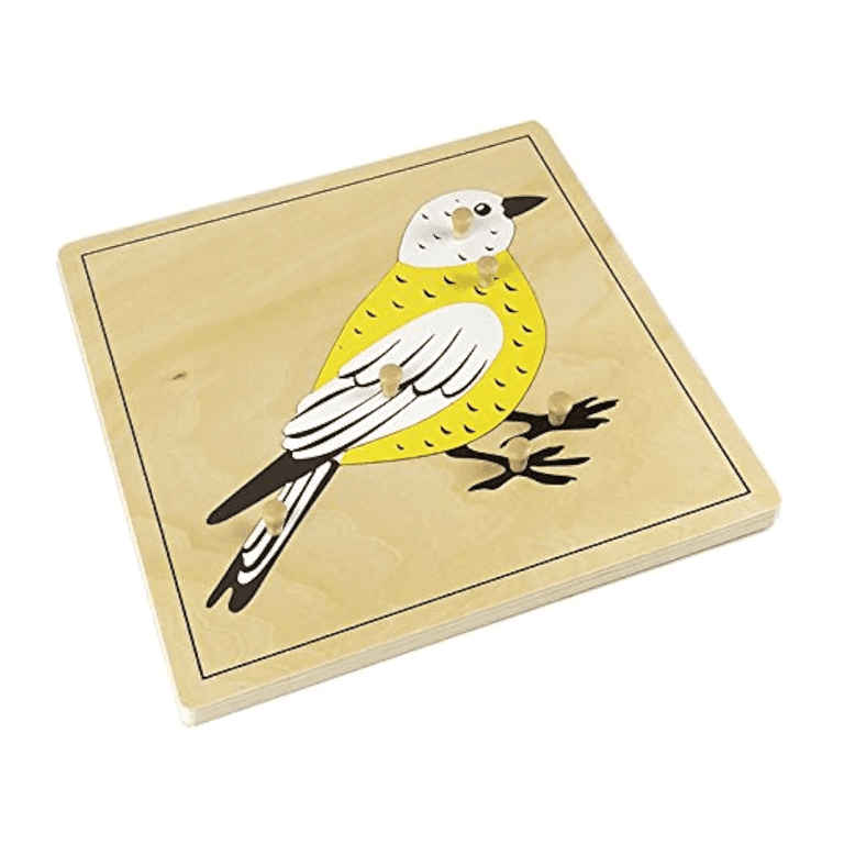 Elite Montessori Vogel Puzzel