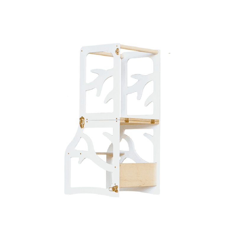 Weco 2-in-1 Keukentoren met Boomdesign Wit