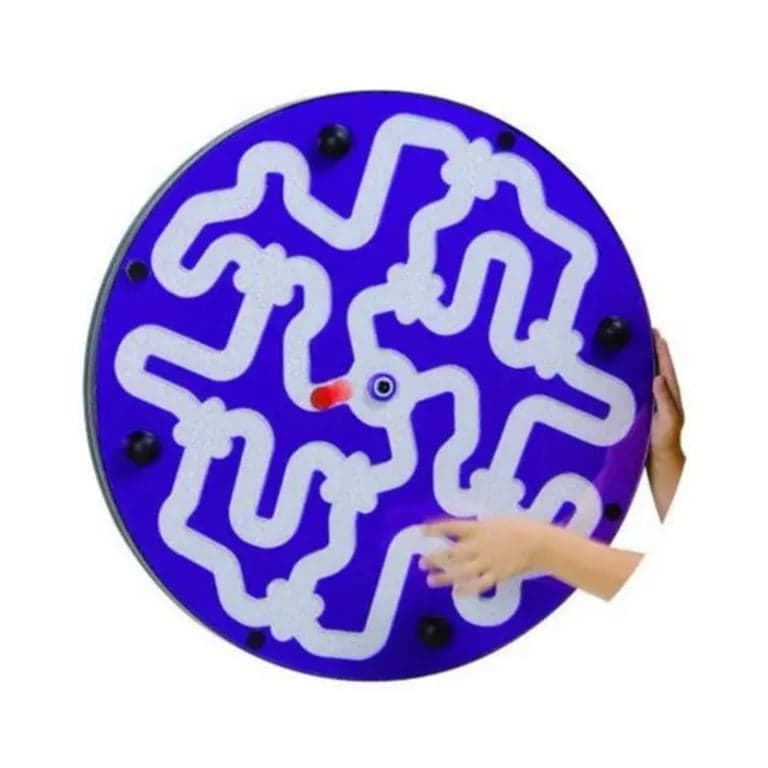Playscapes Amazer Duizelig Schijf Wandspeelgoed Purple op Speckletone