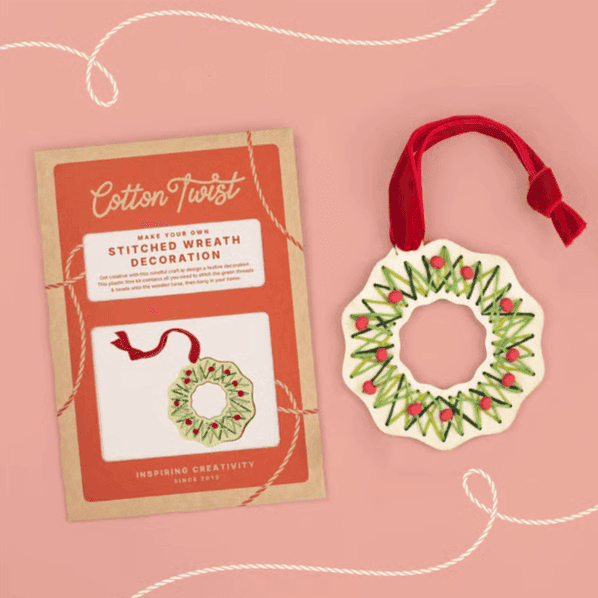 Cotton Twist Maak Je Eigen Geweven Kerstkrans
