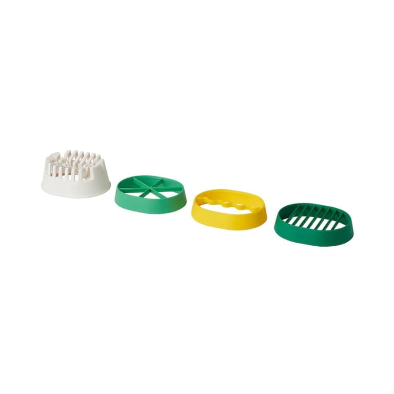 IKEA UPPFYLLD Set van 4 Eiersnijders Gemengde Kleuren