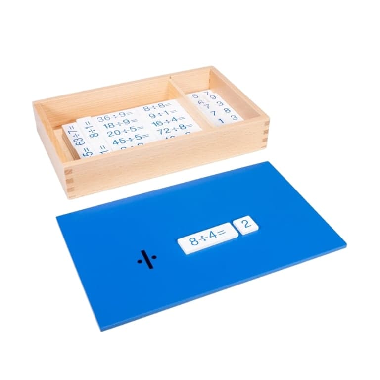 Alison's Montessori Kistje met Oefenmateriaal Delen