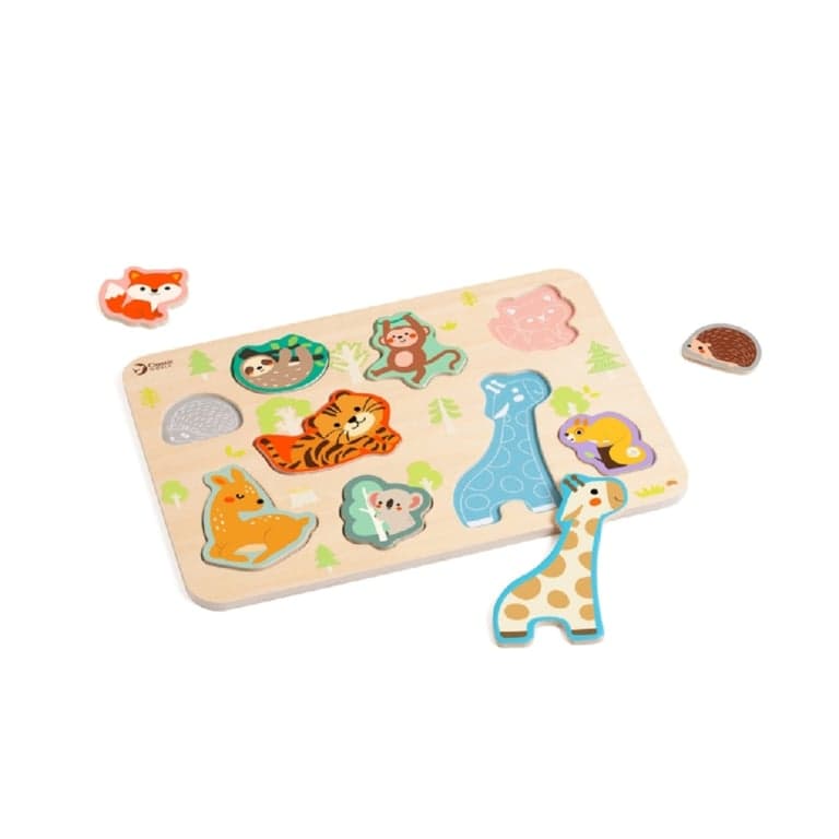 Classic World Vormpuzzel Dieren