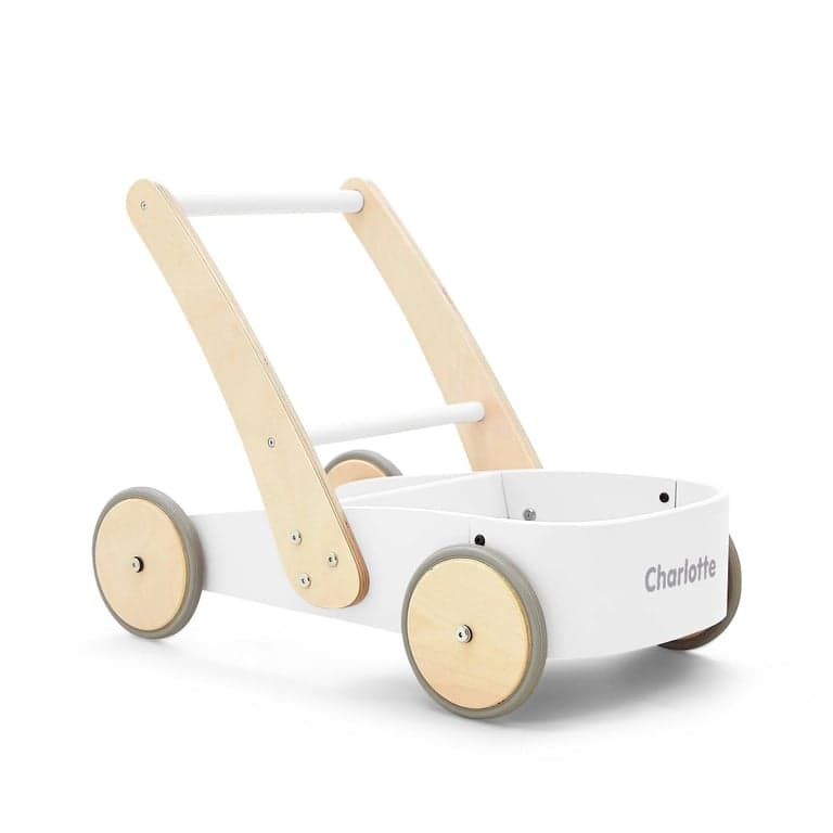 HipKids Montessori Loopwagen Wit