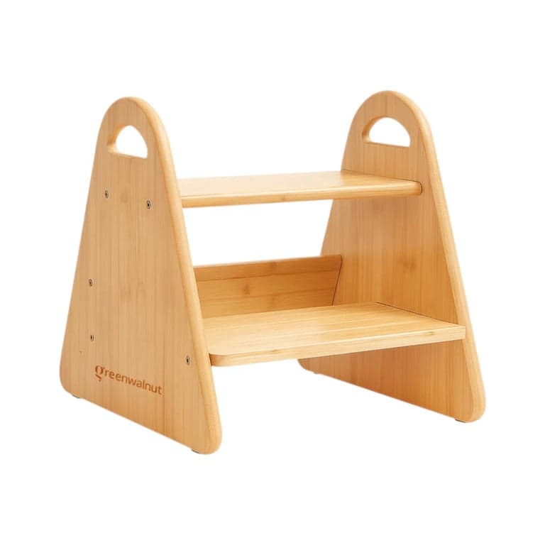 Green Walnut Houten Opstapkrukjes Voor Kinderen