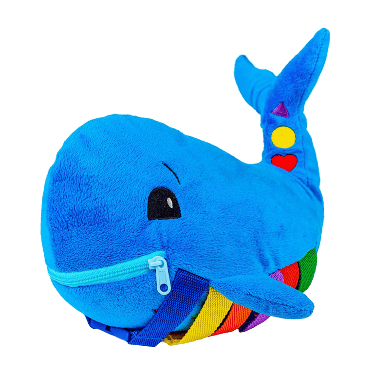 Buckle Toys Blauwe Walvis Gesp Speelgoed