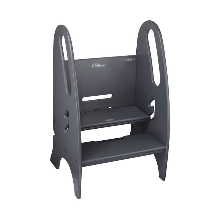 Little Partners 3-in-1 meegroeiende opstapkruk Earl Gray