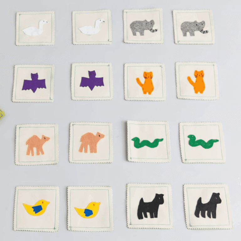 Zeki Learning Geheugenspel Land Dieren