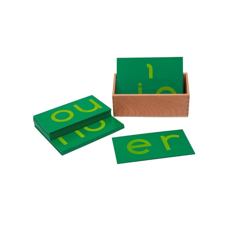 Adena Montessori Kleine Letters Dubbel Schuurpapieren Letters