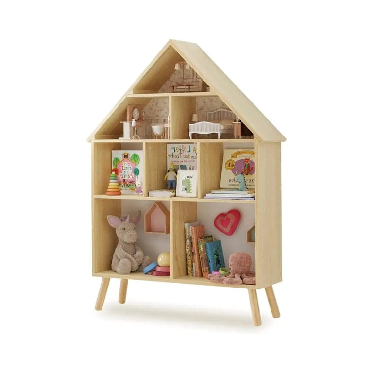 Seaside-Montessori Kinderboekenkast Natuurlijk