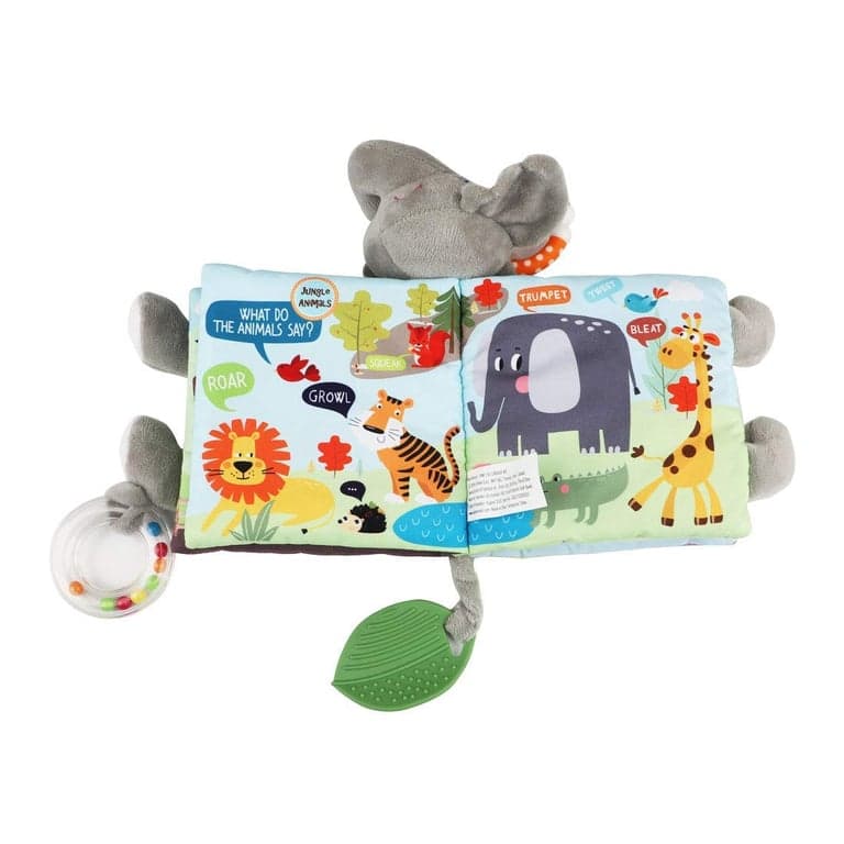 bebe mondo Kreukel Boek Olifant (Engelstalig)