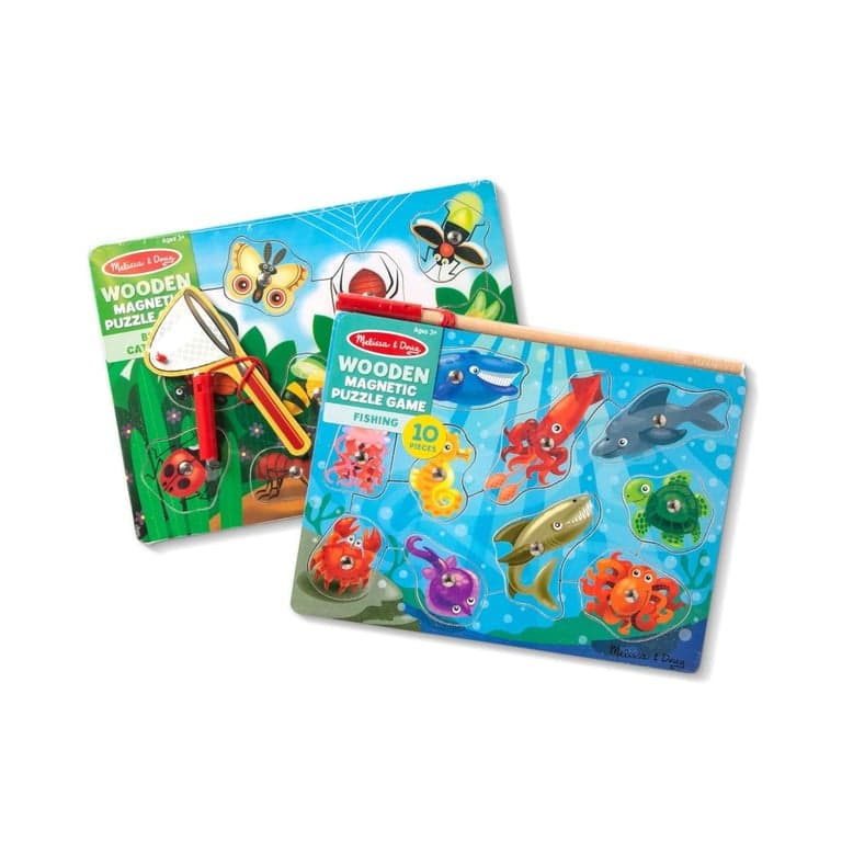 Melissa & Doug Magnetisch Puzzelspel Vissen en Insecten Vangen