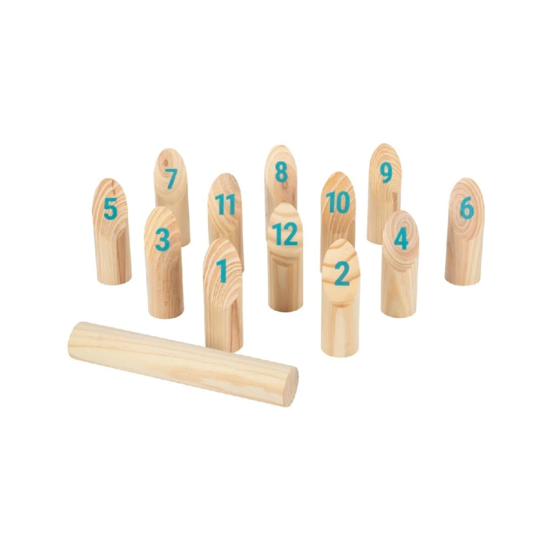 Small Foot Kubb Viking Spel met Getallen Actief