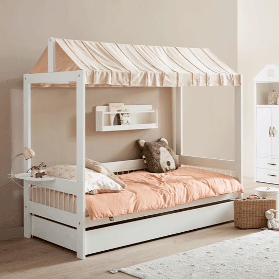 LIFETIME Kidsroom Kinderbed met Bovenbouw Breeze Premium