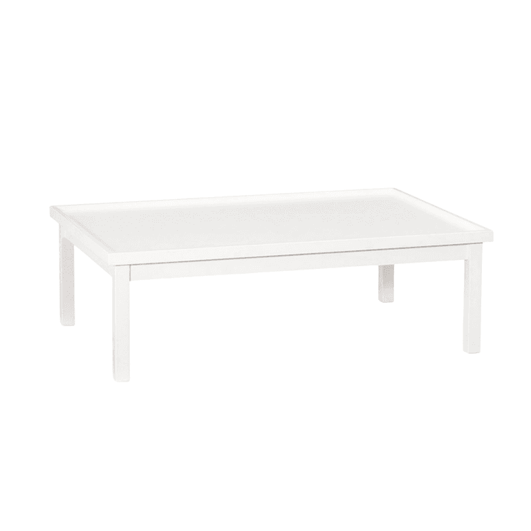 Pottery Barn Kids Carolina Groeien-met-Jou Activiteitstafel Eenvoudig Wit