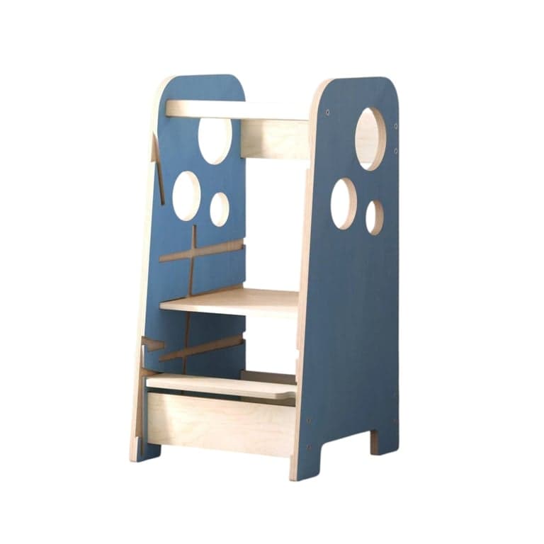 Busy Kids Groeiende peutertoren 3-in-1 Blauw